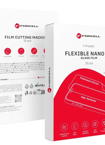 Hidrogel folija FORCELL F-PROTECT Flexible Nano 7H Hybrid za masinu za secenje 196x125mm (25kom/set)